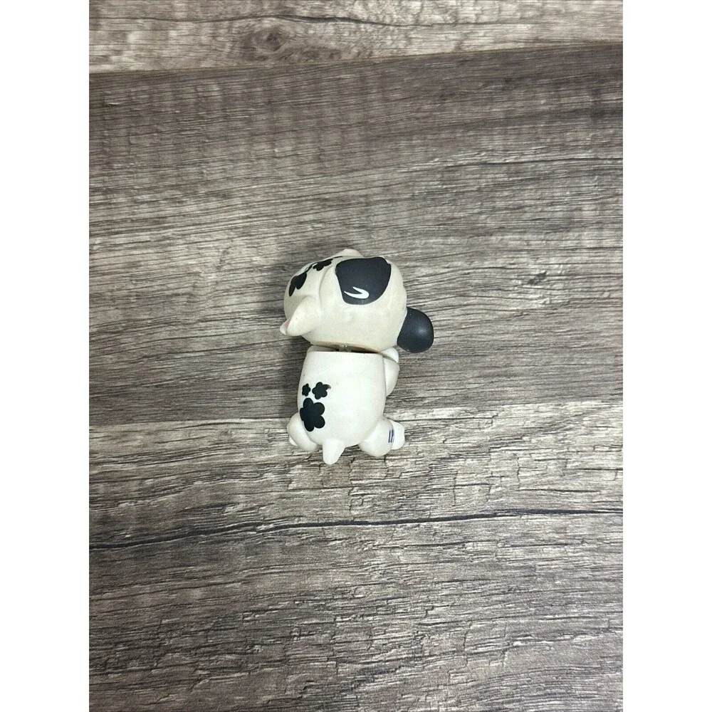 littlest pet shop black white hamster figure rare